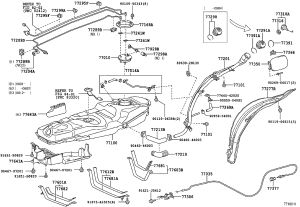 Fuel pipe cover plate 77277-42070 for Toyota RAV4