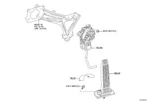 Accelerator Pedal 78110-33141 for Toyota RAV4
