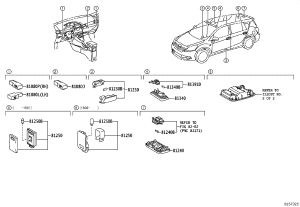 Door Courtesy Lamp (Right) 81230-06020 for Toyota E’Z