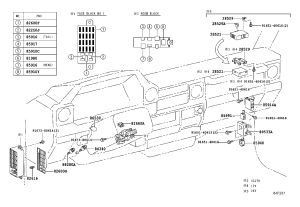 Brake Light Switch 84340-42010 for Toyota XA