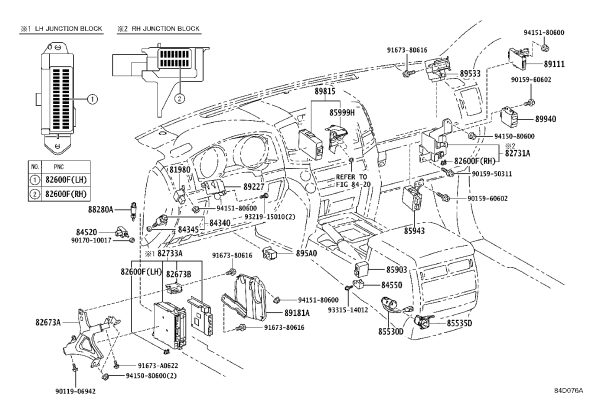 Power Socket Assembly No. 2 85530-60390 for Toyota Land Cruiser
