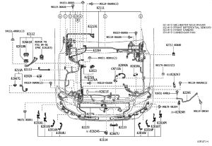 Front Headlamp Wiring Harness 82114-60510 for Toyota Land Cruiser