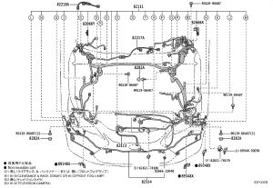 Headlamp Wiring Harness 82114-78010 for Lexus NX Series