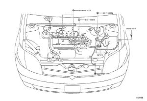 Engine Wire Harness 82121-0D770 for Toyota Vios