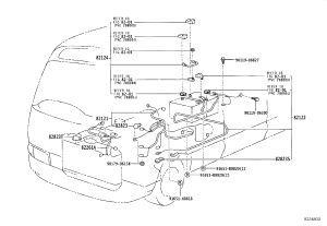 Generator Wire Harness 82261-36200 for Toyota Coaster