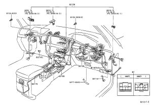 Rear Armrest Wiring Harness 82176-60052 for Toyota Land Cruiser