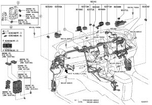Instrument Panel Harness 82141-42N51 for Toyota RAV4