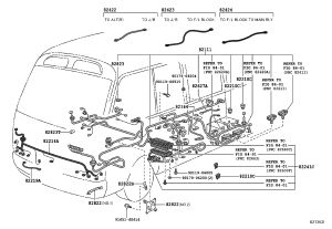 Relay Harness 82241-36100 for Toyota Coaster