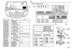 Engine Fuse Box Middle Seat 82741-0C060 for Toyota Land Cruiser