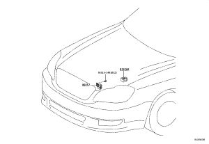 Fuse box assembly 82620-12290 for Toyota Corolla