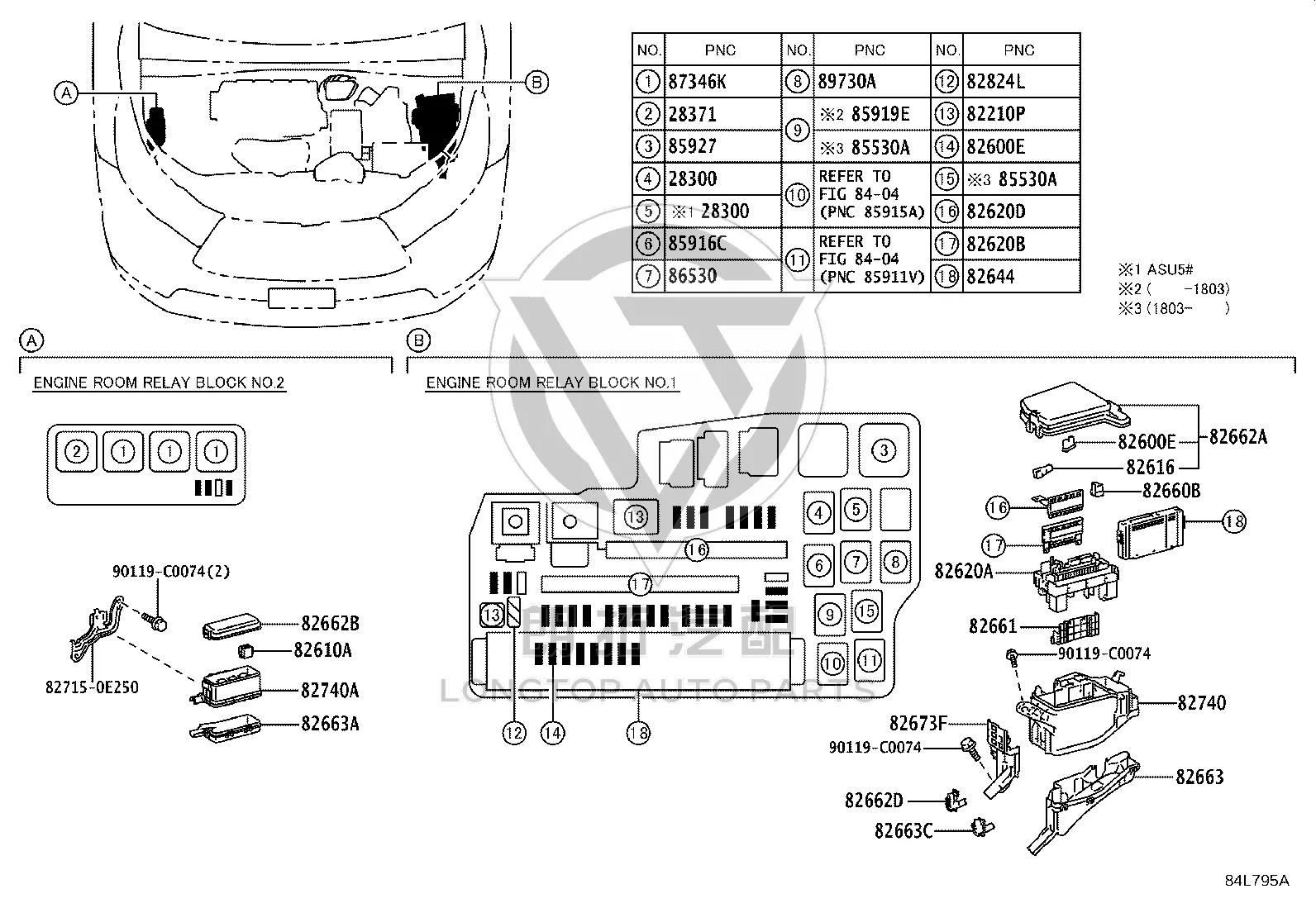 Fuse Link 82620-48100 for Toyota Highlander