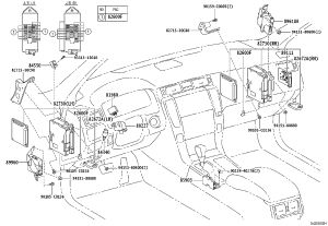 Junction Box Cover 82672-30091 for Toyota Crown