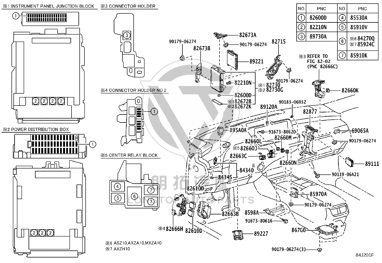 Brake Light Switch 84340-49075 for Toyota C-HR