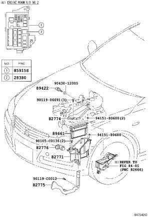 Engine Computer 89661-0P050 for Toyota Reiz