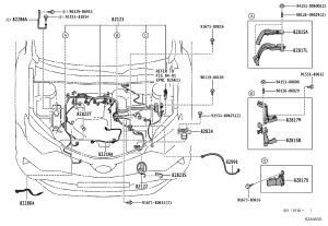 Wiring Harness Protector 82817-42580 for Toyota ZELAS
