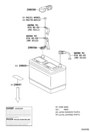 Connector Cover 82821-35020 for Toyota 4RUNNER