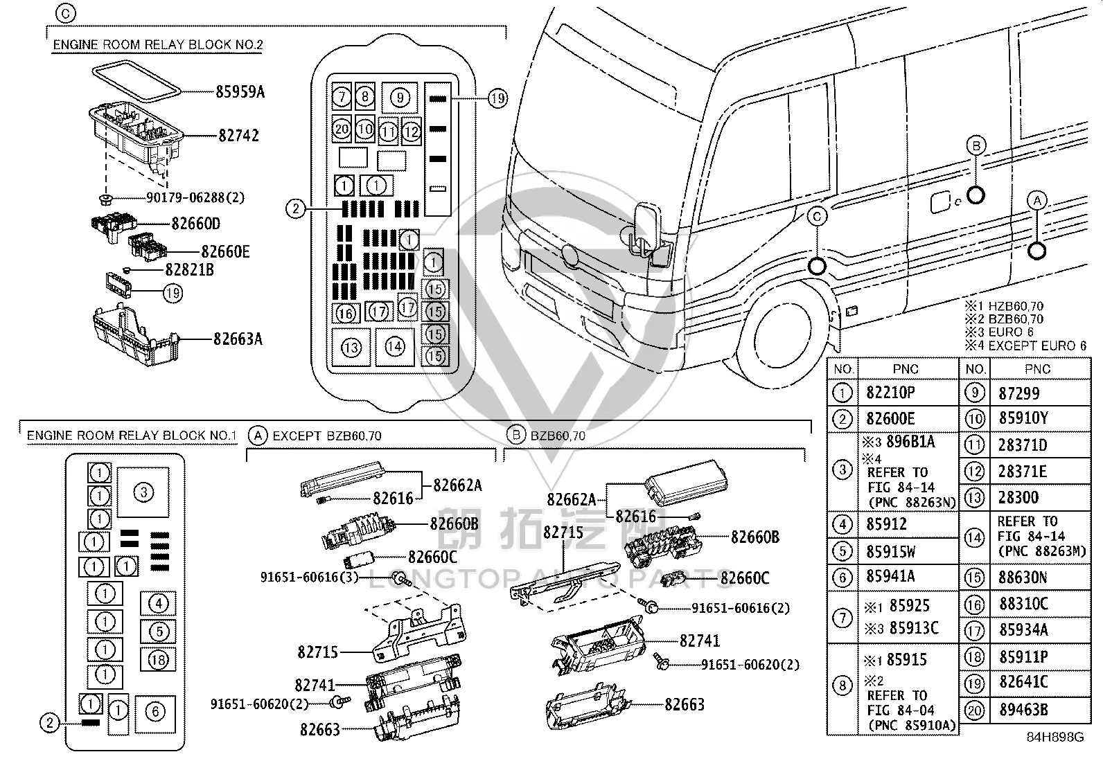 Connector Cover 82821-47090 for Toyota Ractis