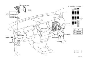 Right ECU Integration Box 82877-08010 for Toyota Sienna