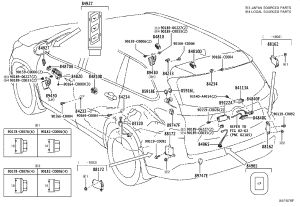 Fuel Position Sensor 83320-48090 for Toyota Highlander