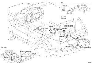 Fuel Position Sensor 83320-69415 for Toyota Land Cruiser