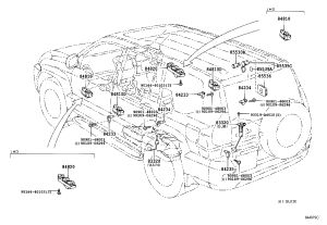 Fuel Position Sensor 83320-60450 for Toyota Land Cruiser