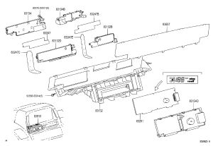 No.3 Instrument Circuit Board 83863-47100 for Toyota Prius