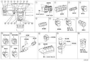 Cigarette Lighter Socket 85535-48110-C0 for Toyota Highlander