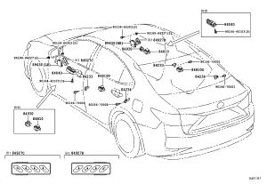 Front Door Window Switch 84040-33091 for Lexus ES