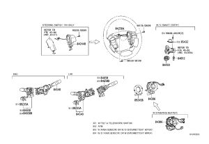 Windshield Wiper Switch 84652-48190 for Toyota ALPHARD