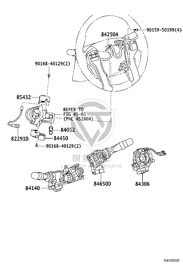 Light Switch 84140-60230 for Toyota 4RUNNER
