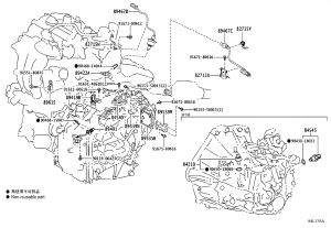 Engine Oil Level Sensor 89491-50082 for Toyota Auris