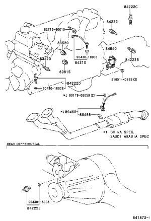 Oxygen Sensor 89465-69175 for Toyota Land Cruiser