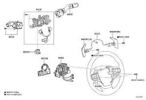 Turn Signal Switch 84329-50160 for Lexus LBX