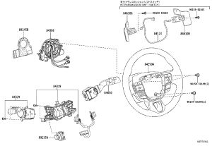 Wiper Switch 84652-42200 for Toyota ALPHARD
