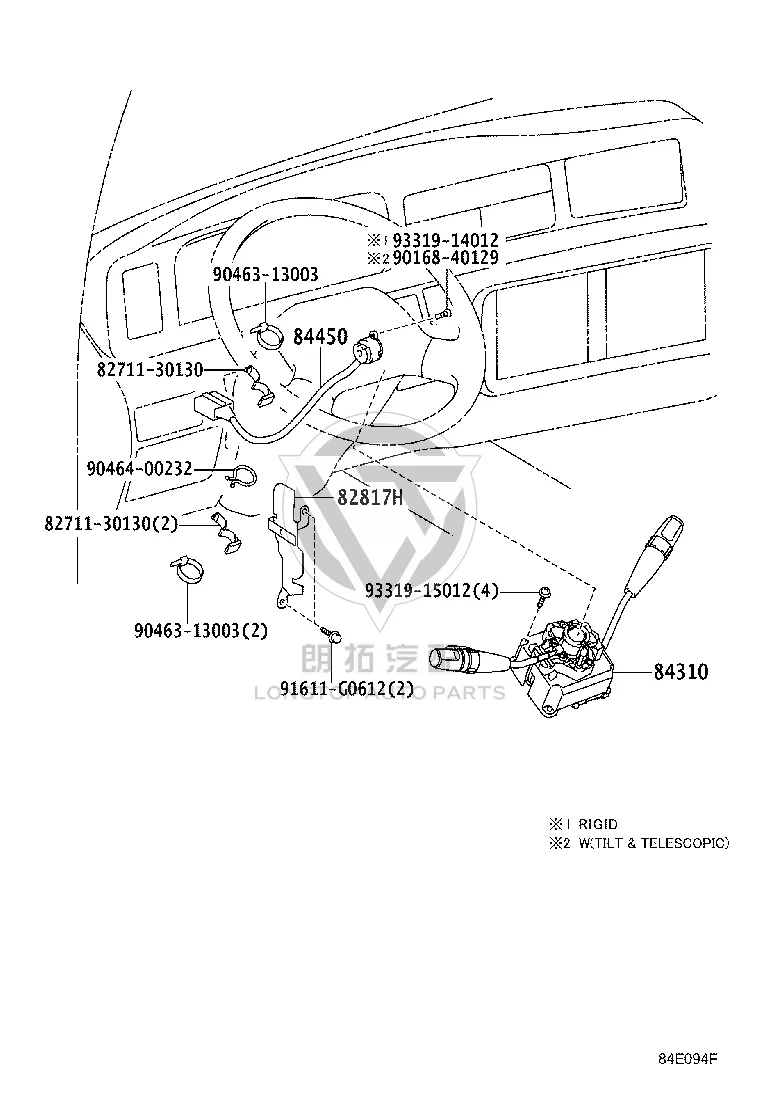 Combination Switch 84310-36A90 for Toyota Coaster