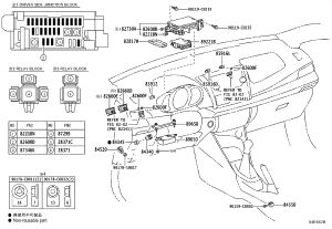 Brake Light Switch 84340-09240 for Toyota Corolla