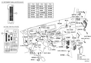 Parking Light Switch 84550-36030 for Toyota Coaster