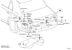 Switch Box 84656-30110 for Toyota Century
