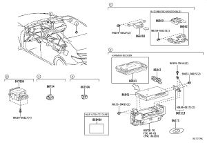 Remote Control Operation Controller Assembly 84780-33220 for Lexus ES