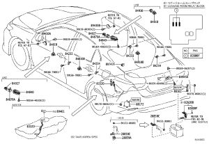 Rear Door Glass Lift Switch 84810-48030 for Toyota ALPHARD