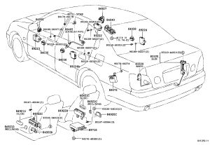 Position Control ECU Assembly 89710-30090 for Lexus GS300