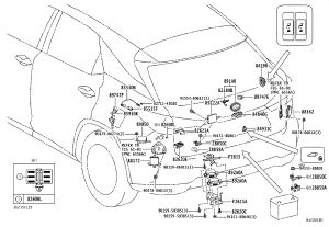 Tailgate Opener Switch 84930-48110 for Lexus RX