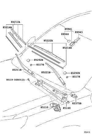 Rainfall Sensor 89941-48072 for Toyota Land Cruiser Prado