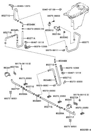 Bolt 90075-06003 for Toyota CELICA