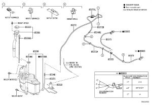Washer Motor and Pump Assembly 85330-47100 for Toyota Alphard