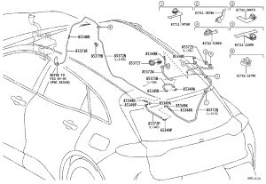 Windshield Washer Hose 85355-14481 for Toyota 4RUNNER