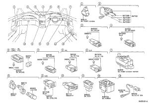 Cigarette Lighter Trim Panel 85513-28020 for Toyota Previa