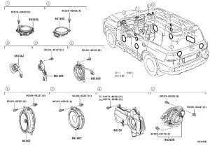 Speaker Assembly 86150-0W100 for Lexus LX570
