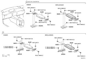 Speaker Amplifier 86280-48310 for Lexus RX Series