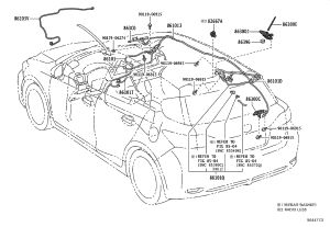 Antenna 86300-76041 for Lexus CT200H